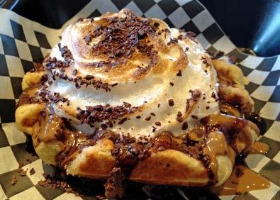 Saturday s Waffle food trailer in Salt Lake City forgoes the