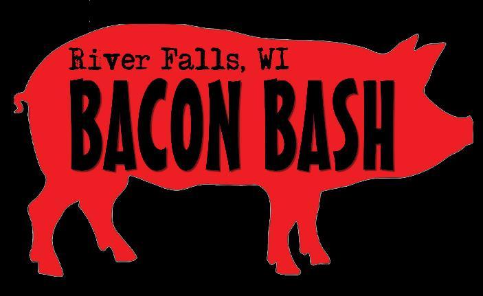 Brought to you by the River Falls Chamber of Commerce & Tourism Bureau (Chamber), Bacon Bash celebrates all things bacon and promises to be a porktacular event, complete with a variety of