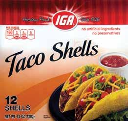 12 count Taco Shells 1 39 9.7 oz.