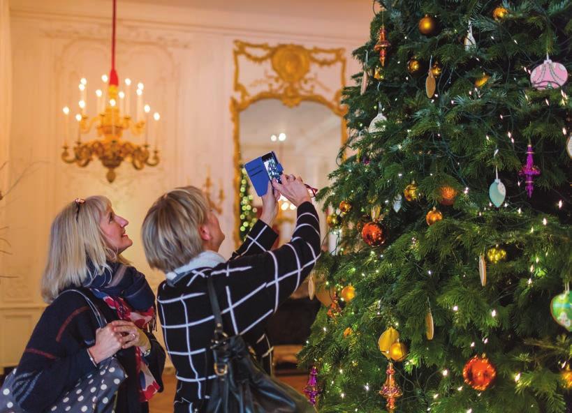 CHRISTMAS AT WADDESDON BEGINS SATURDAY 11 NOVEMBER 2017 Christmas Decorated Rooms, Grounds, Aviary, Restaurants Open Saturday 11 November until Tuesday 2 January (Wednesday to Sunday, and Monday 1