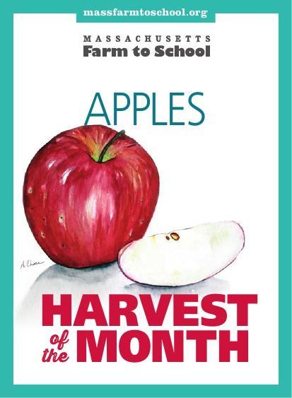 January Harvest APPLES! Did you know that 25% of an apple s volume is air? That is why they float, and that makes dunking for apples so much fun! Look for apples at breakfast, lunch and snack!