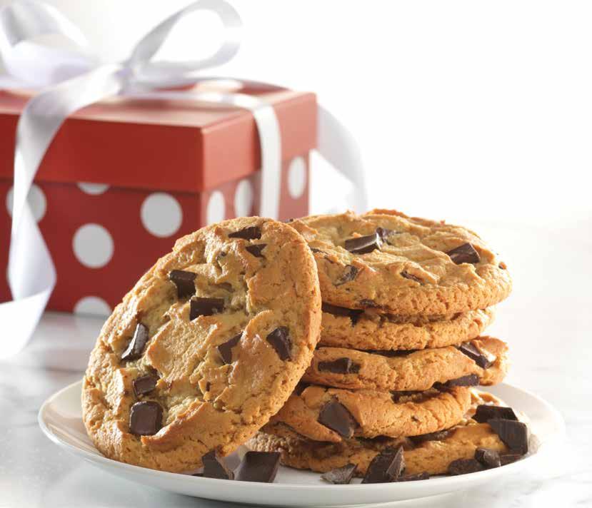 SMOKY MOUNTAIN BAKERY Ready-to-Eat Six delicious 3 oz. Jumbo Soft Baked Cookies in a decorative gift box. A perfect gift for any occasion.