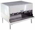 Culinary Series - Premium Countertop Cooking Equipment Char-Broilers IAB(C)(R)(S)-36 EBA-3223 IRB-36 ICB-4836 MSQ-36 Steakhouse Broilers 3 burner options. 3 position grate.
