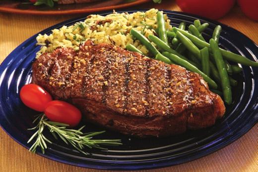 Meat Boneless Strip Steaks 7 99