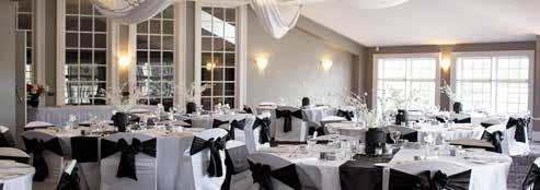 Set up of the function room to your individual requirements Present table Cake table Tables and chairs Linen tablecloths on all tables