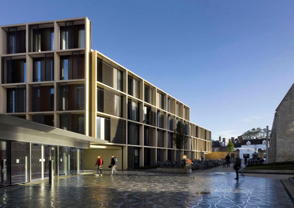 The spectacular Andrew Wiles Building, home of Oxford Mathematics, was opened in October 2013 and houses a major international