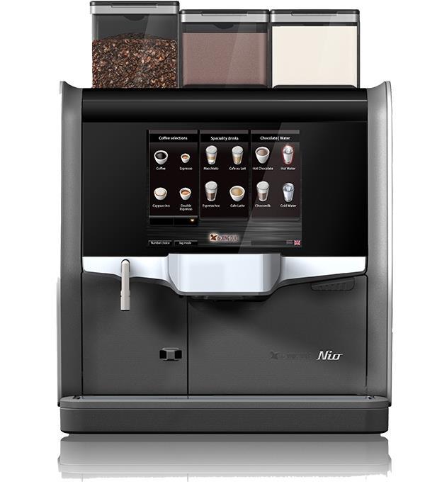 Coffee Solutions Machines: Nio The Nio from de Jong DUKE confirms what you expect; a surprising coffee experience from a professional and distinguished looking machine.