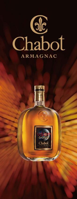 Product Range The Heritage Collection Chabot VSOP Gold 7+ Seven-year-old Armagnac promises The supreme design of the gift box & bottle