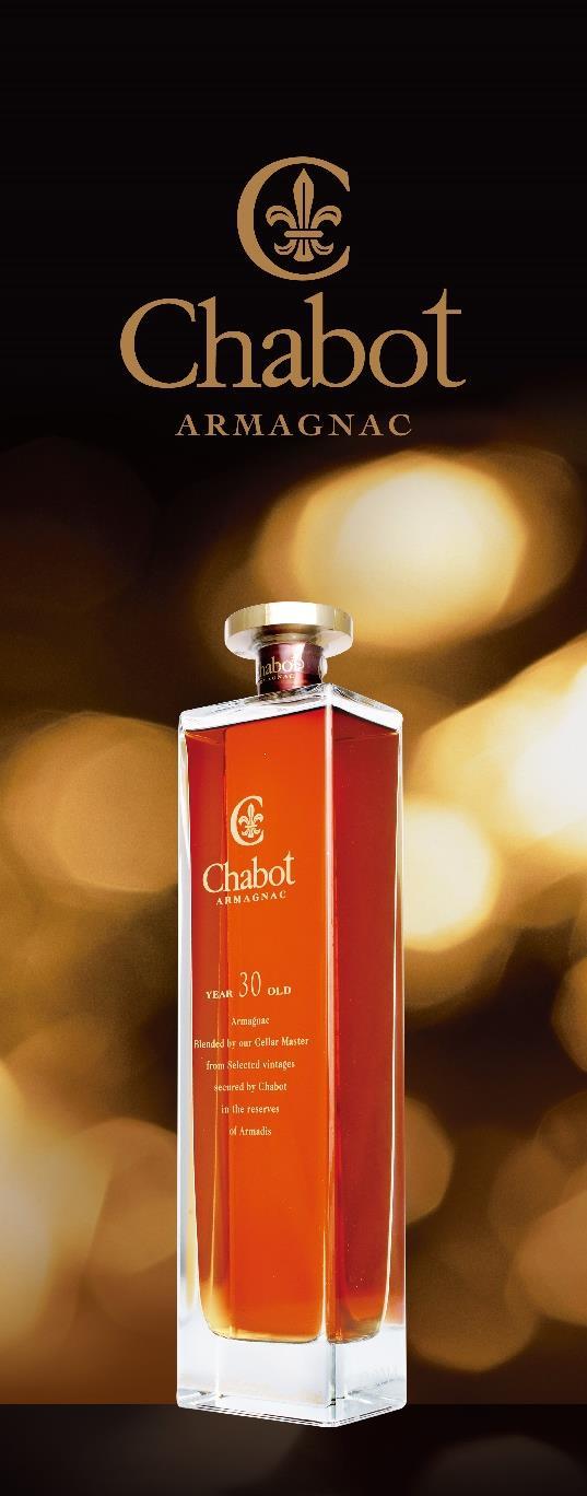 Product Range The Timeless Collection Chabot 30 Year Old 30+ Every drop in the bottle is aged at least 30 years or older.