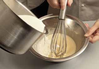 tablespoons) unsalted butter 1 Put the cream and milk in a