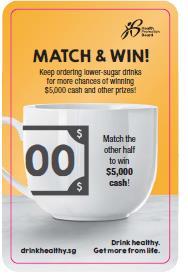 entitled to receive one Match & Win card. 10. How many chances of winning do I get?