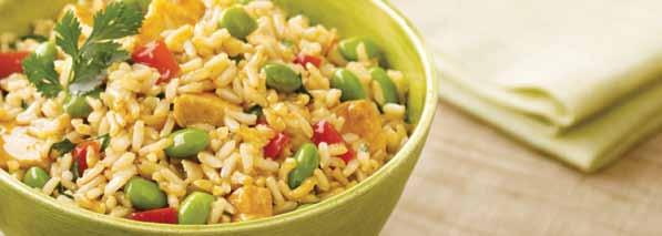 chopped 1 cup 2 cups Whole-grain brown rice ed 7 lb 13 oz 1½ gal 1 cup 15 lb 10 oz 3 gal 1 pint 1. Lightly coat steam table pans with pan release 4.