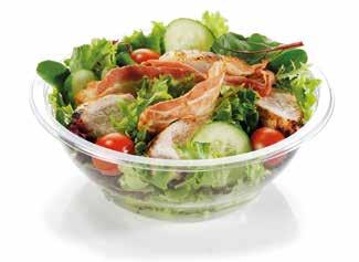 Big Flavour Wraps / Salads Crispy Chicken and Bacon Salad Grilled Chicken and Bacon Salad Grilled Chicken: Chicken Breast Meat, Potato Starch, Sunflower Oil, Dextrose, Salt, Stabiliser (Processed