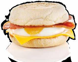 Breakfast Egg & Cheese McMuffin English Muffin: EITHER: WHEAT Flour (with Calcium, Iron, Niacin (B3) and Thiamin (B1)), Water, Yeast, Yellow Polenta, Rice Flour, WHEAT Gluten, Sugar, Salt, Rapeseed