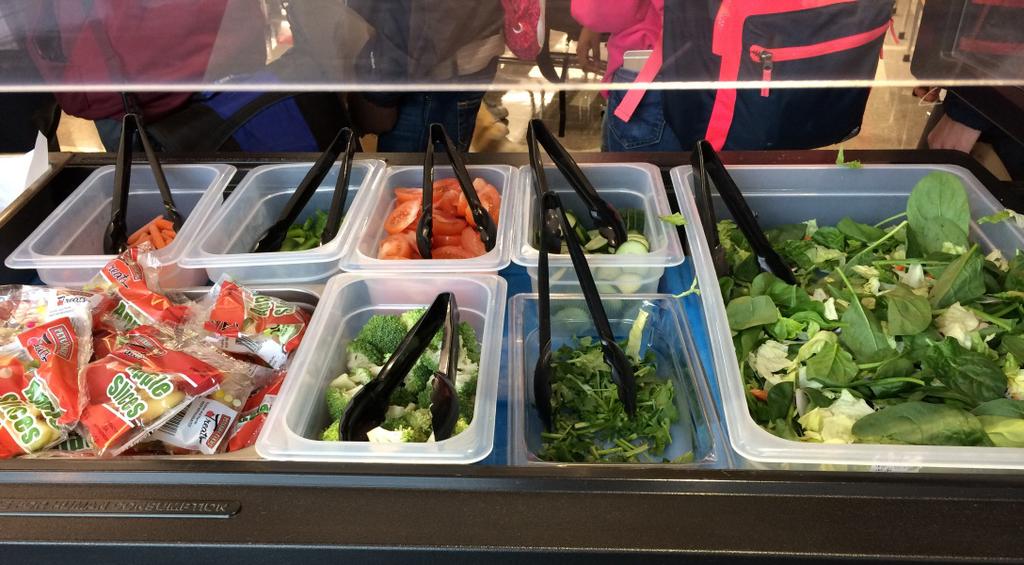 Salad Bars: School food leaders around the country have begun using salad bars as a means of offering a fresh, healthy option to children while increasing their intake of fruits and vegetables, and