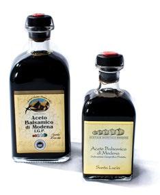 s. michele Balsamic vinegar of Modena I.G.P. Smooth, unmistakable typical fragrant bouquet. Unique aroma as a result of its maturing in wooden barrels. Ideal for salad dressing.
