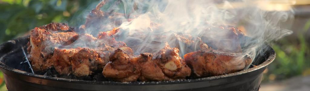 In this example, ribs need to be rotated about midway through the typical 4 hour cook from the Hovergrill to the food support grill.