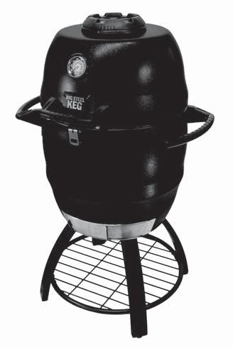 ABOUT YOUR BROIL KING KEG The unique BROIL KING KEG shape