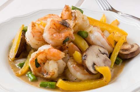 Creamy Shrimp and Vegetable Sauté week 18 day 1 DINNER C18 1 1 10 minutes 10 minutes 9.6 9.6 27.2 27.2 20.2 20.2 354.4 354.