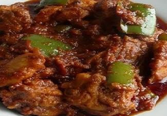 Chicken grilled in in coastal Andhra style dry masala