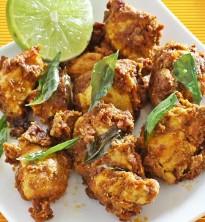 Andhra Chicken Curry Boneless chicken simmered in
