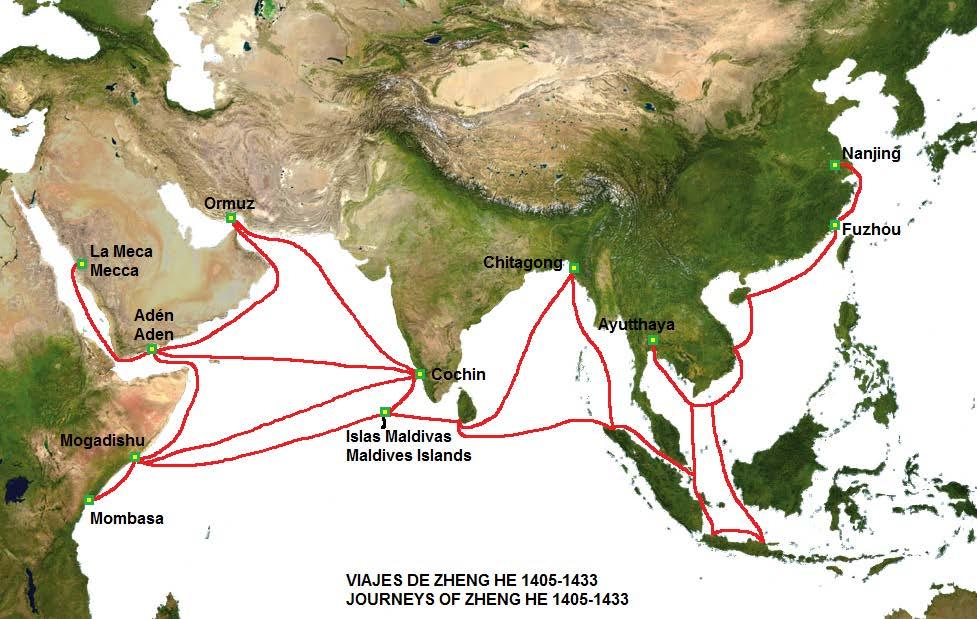 INTERNATIONAL TRADE: MING CHINA & THE INDIAN OCEAN NETWORK Learning Goal 3: Describe what characteristic of global