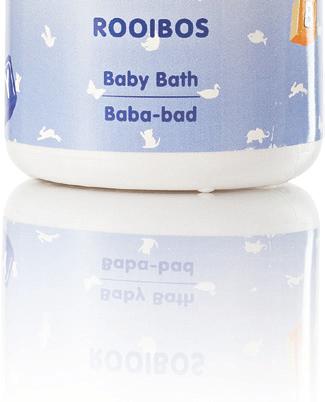 The Rooibos Baby tea may also be added to a normal bottle feed, but does not replace bottle-feeds or breastfeeding.