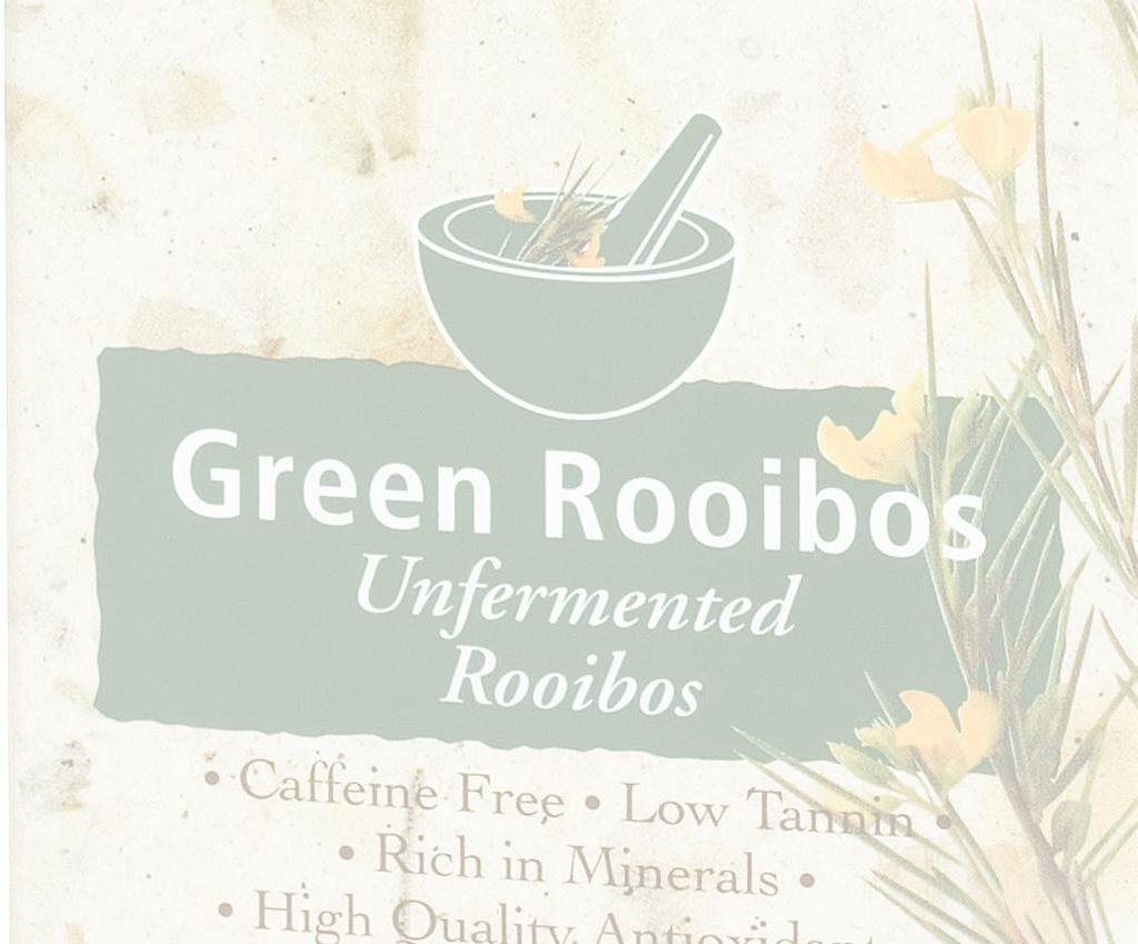Safe from Birth GREEN ROOIBOS TEA Mix milk formula together with the Green Rooibos Tea and the Baby Rooibos Tea. No sugar or milk are necessary.