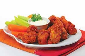 99 (30 pieces) Buffalo Wings, BBQ Wings or Teriyaki Wings Tasty Chicken Wings Seasoned and Baked to Perfection in Your Choice of Mouth-Watering Sauces Delicious! Includes Ranch Dip. $54.