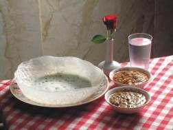 Parotta With raitha[ from 12 noon] Rava khichdi 14 idly sambar ghee 7 taste uttappam Appam - side dish Appam- with milk Poori masala / chops Chappathi &