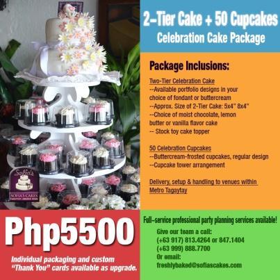Celebration Cake Packages Birthdays, Baptisms, Debuts, Anniversaries, and other Special Occasions