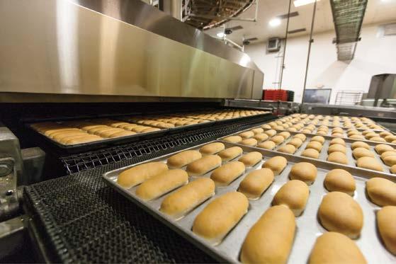 Our on-site bakery enables us to develop unique bread formulations for various applications and ensures that every sandwich uses fresh-baked bread.