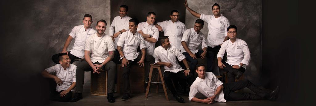 Meet our Chefs 10 12 9 2 1 11 4 8 1: Victor Leme de Oliveira 2: Rajesh Thapa 3: Suranga Nayanapriya 4: Anil Raut 5: Jeff Lee 6: Romain