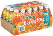 10 49 Tropicana 24/10 oz. 13 49 Variety Pack 4/10 pk. 52000-12242,10418 48500-ALL Capri Sun 7 79 100% 10 49 Juice 4/10 pk.