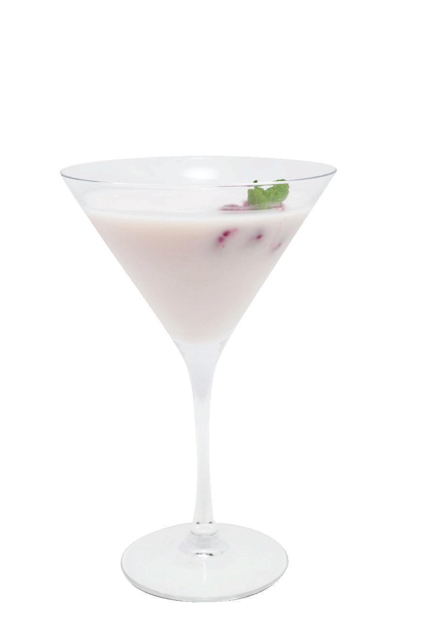 Creamy, silky, velvety and pearly 1cl White Creme de Cacao