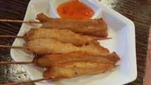 Pan fried or steamed dumpling Sea Bass $10.00 Miso broiled sea bass over shiitake mushroom Shrimp Spring Rolls (6 Pcs) $8.