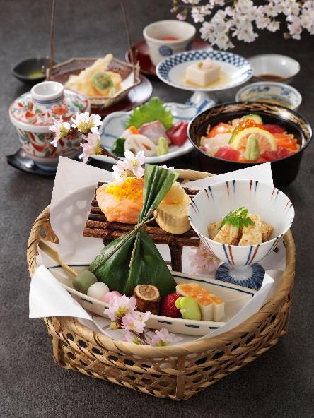 lunch-only menu LUNCH BASKET 3,500 (Japanese Horseradish) Carefully Selected Raw Fish of the Day Artfully Prepared by Our Chef, Served with Vegetable Garnish Lunch Basket Assortment of Seasonal