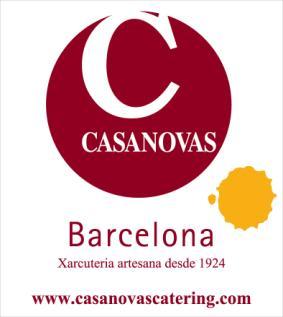 CASANOVAS RESTAURANT CASANOVAS RESTAURANT c/ Diputació, 80 (restaurant) c/ Calàbria, 113 (shop) 08015 Barcelona 34 93 423 65 08 catering@casanovascatering.