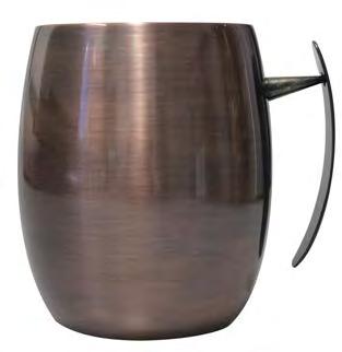 500ml 3doz Copper Mug carved