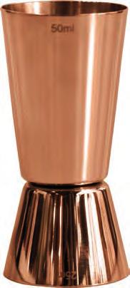 cork # 00023-COP APS // POURER / JIGGER Jigger gold plated