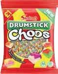 150g 2428P Poppets Movie Mix Pouch 140g 2422P 90 Drumstick Choos 135g PM 1.