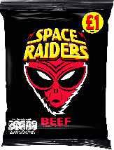 70g Space Raiders Pickled Onion Space Raiders Beef Nik Naks Spicy 12 x 95g 12 x 95g 12 x 95g Skips Prawn