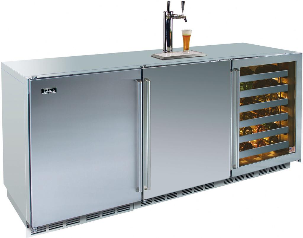 72 Signature Series Refrigerator/Beer Dispenser/Wine Reserve Model Nos