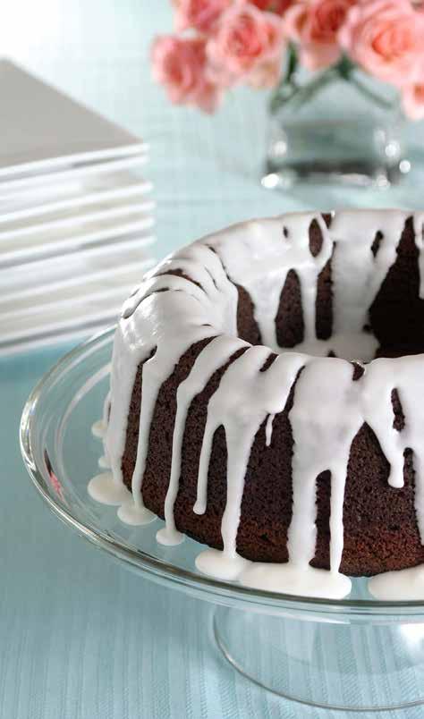 bundt cake baking kit CHOCOLATY ESCAPE 4012 Decadently chocolaty to provide a delicious escape from the everyday. Rich dark cocoa provides an intense explosion of chocolate flavor.