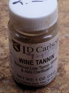 Basic Wine Making Steps: tannins Tannins give