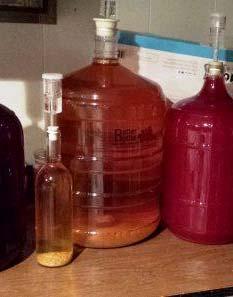 Basic Wine Making Steps: racking When S.G. gets close to 1.00, rack into carboy.