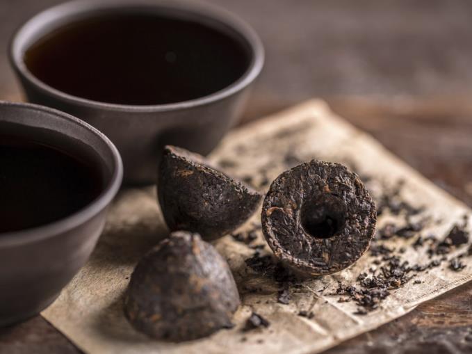 Pu-erh Tea Grown only in Pu-erh county, Yunnan Province, China Typically pressed into cakes, then aged and fermented for months to years May be
