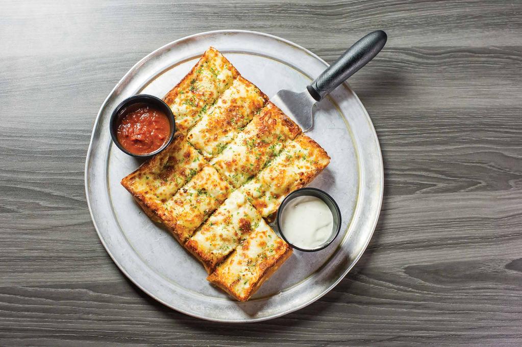 APPETIZERS The Ultimate Feta Bread You Feta-Believe that you ll love this appetizer! Our famous feta-infused cheese bread is topped with garlic butter and parmesan cheese. 8.49 Deep Dish 9.