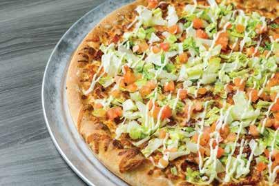 cheese dressing, celery, and our signature Buffalo Chicken Margherita Large Hand Tossed 2. Pick a crust flavor (no charge) Butter Butter Cheese Garlic Butter Garlic Butter Cheese 3.