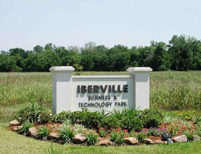 business/industrial parks The Iberville Industrial and Technology Park offers 60 acres of tracts ready to build, with additional land available.